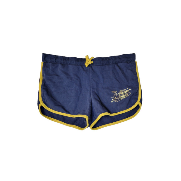 Her Universe DC Comics Wonder Woman 1984 Logo Soft Shorts Stretch Navy Blue Sz M - Picture 9 of 9